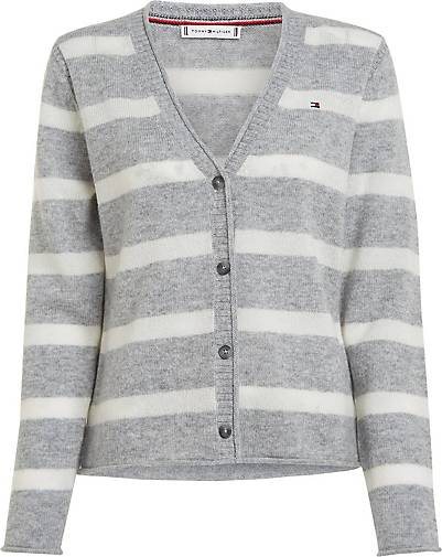 TOMMY HILFIGER Damen Strickjacke aus Wolle