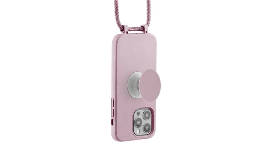 Just Elegance + PopSockets Case f. iPhone 14 Pro (6.1'') Rose Breath