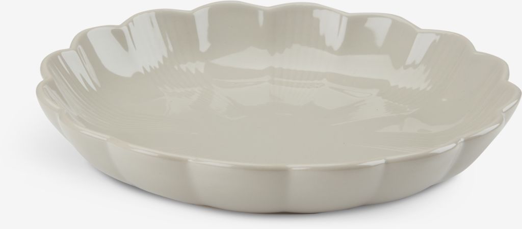 SIMON Miska SIMON Ø24xH4cm piaskowa