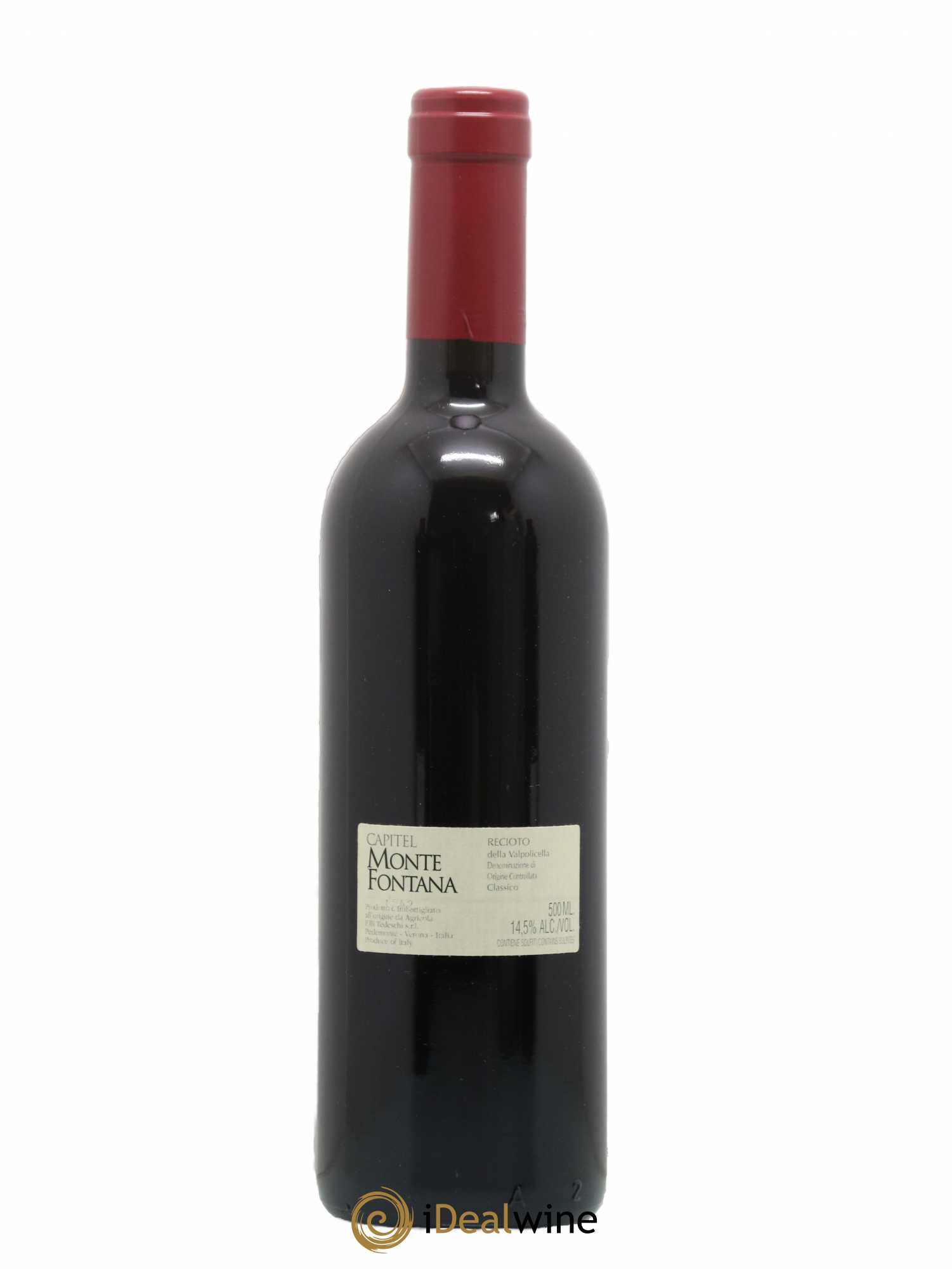 Italie Tedeschi Capitel Monte Fontana Recioto 50cl 2003 - Lot de 1 Bouteille