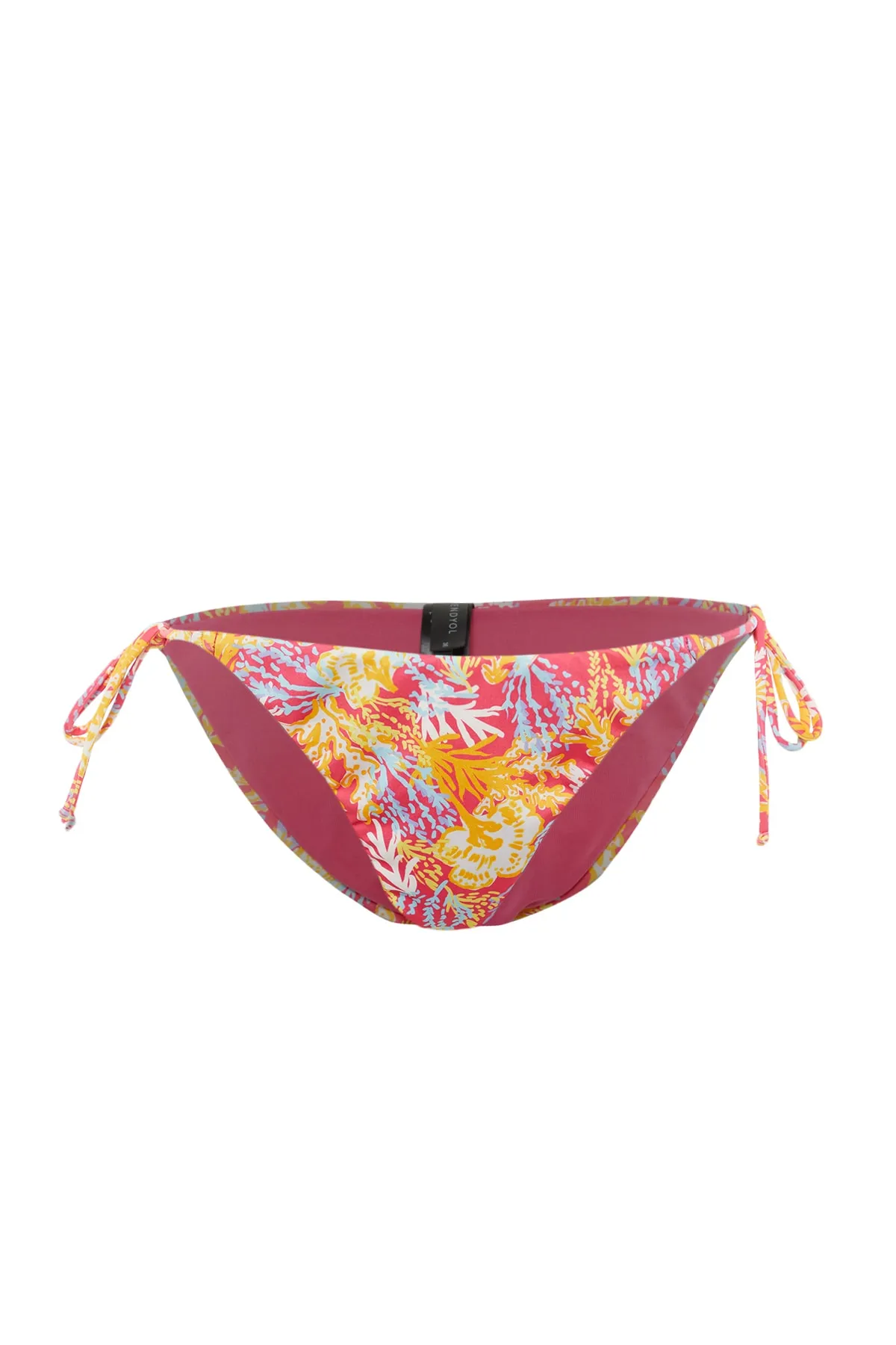 Trendyol Collection  Mehrfarbige Bikinihose mit Blumenmuster TBESS22BA0321