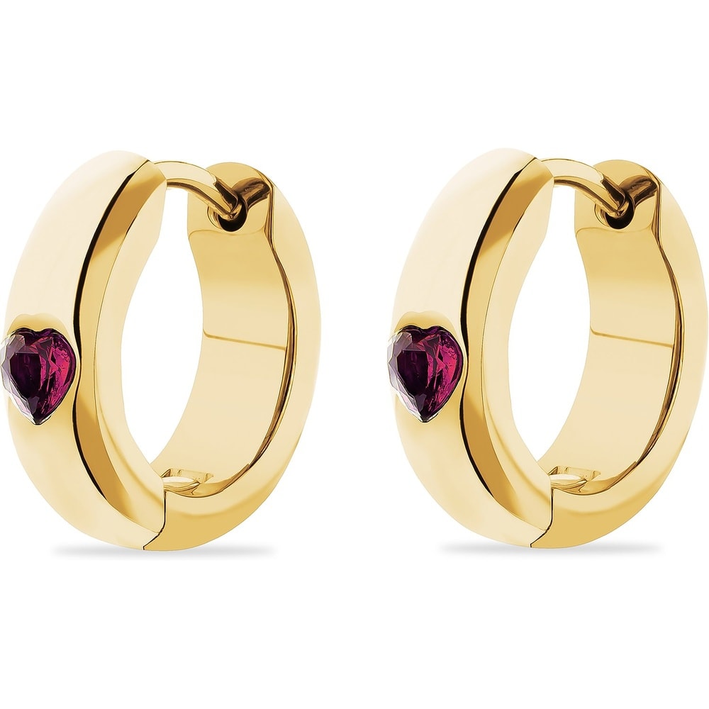GMK Collection Créoles Acier inoxydable Boucles d'oreilles