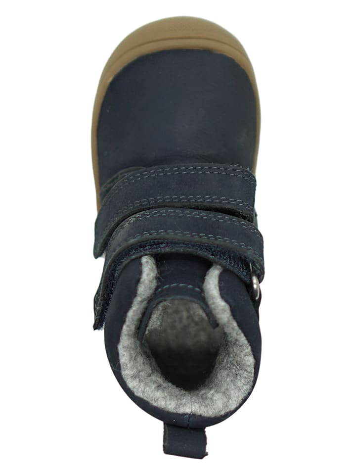 lamino Leder-Boots in Dunkelblau günstig kaufen