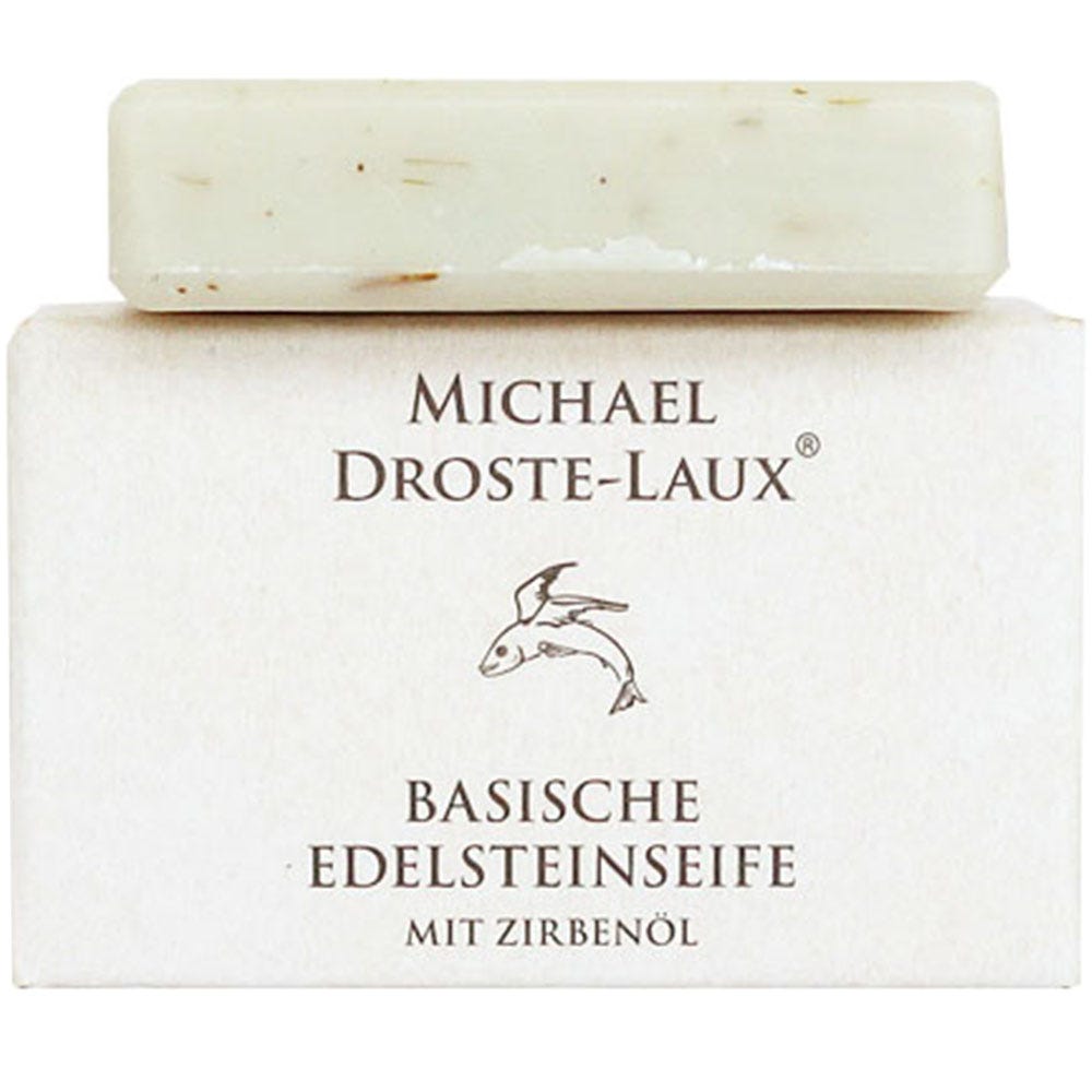 Droste-Laux Basische Edelsteinseife mit Zirbenöl 18 g