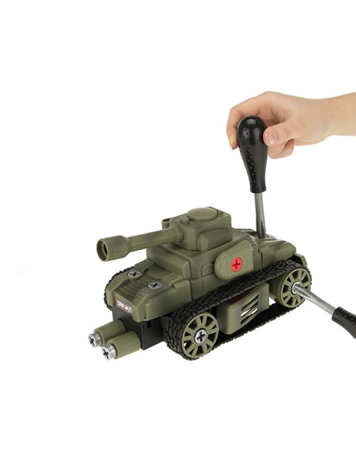 Toi-Toys Spielzeug-Auto zum Bauen Kettenfahrzeug 4 Jahre günstig kaufen onesize