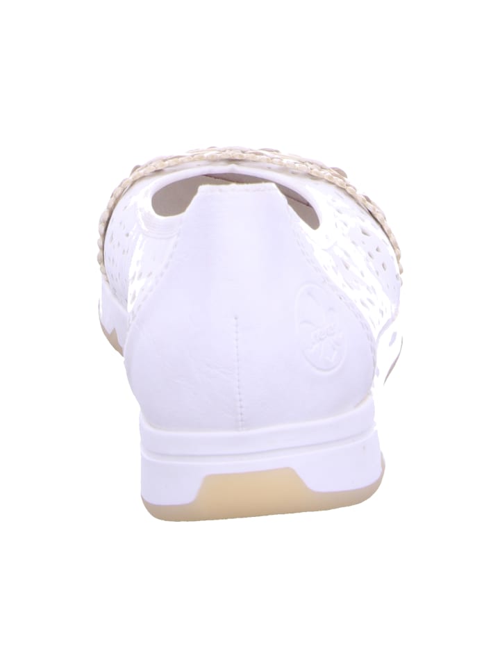 rieker Slipper in weiß günstig kaufen