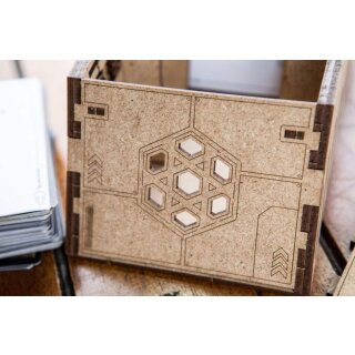Deck Holder - 250 carte - Crate + 3 dividers