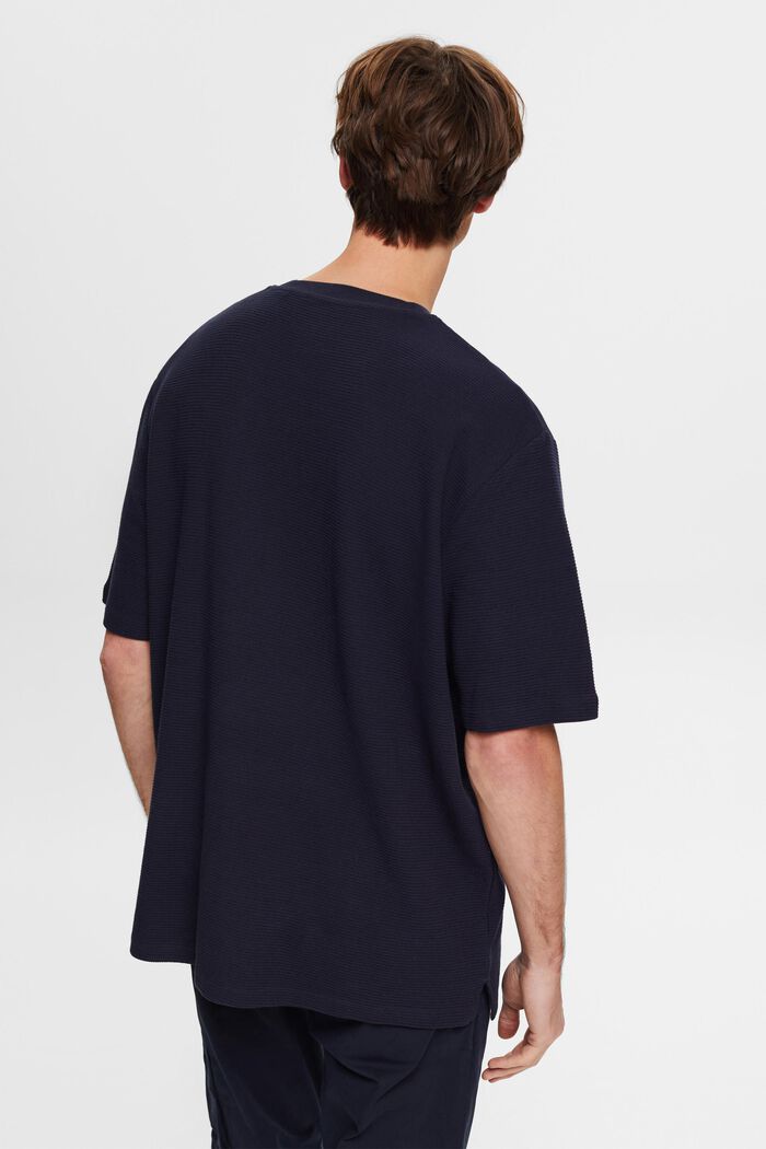 T-Shirt aus Struktur-Jersey