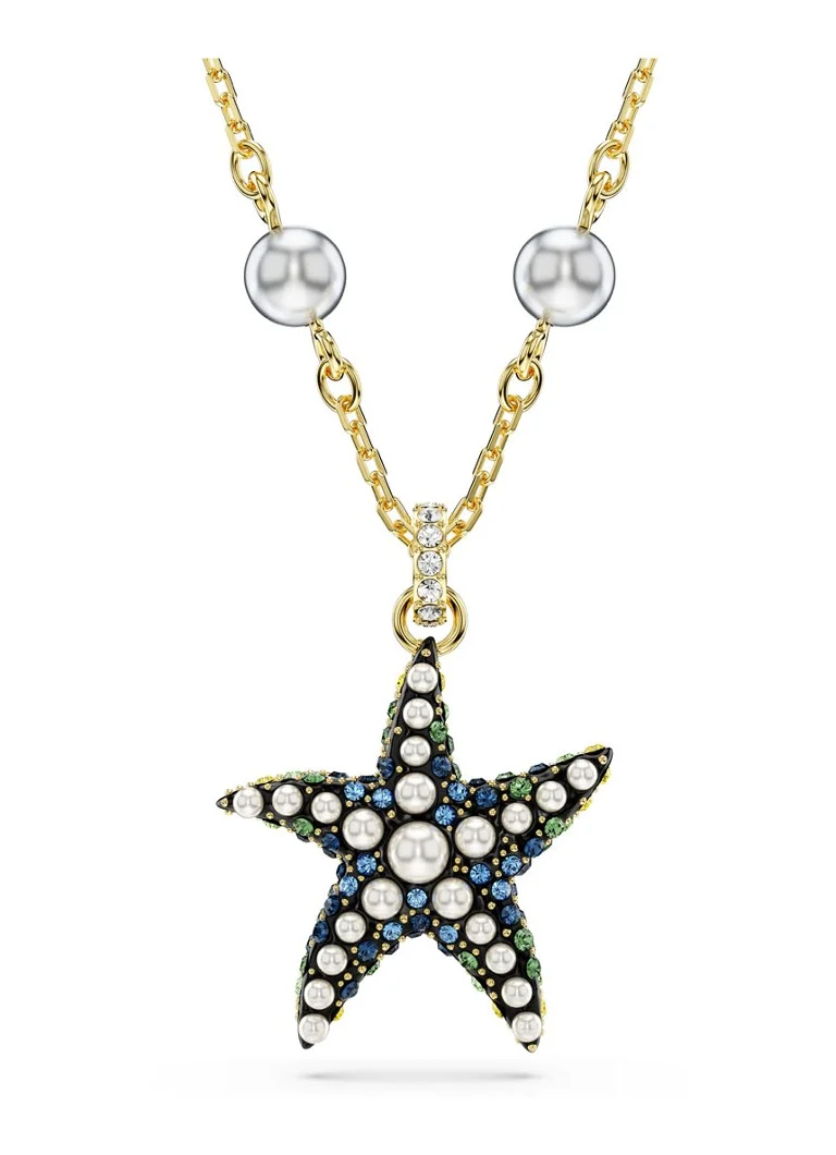 Collana Swarovski Idyllia placcata in oro