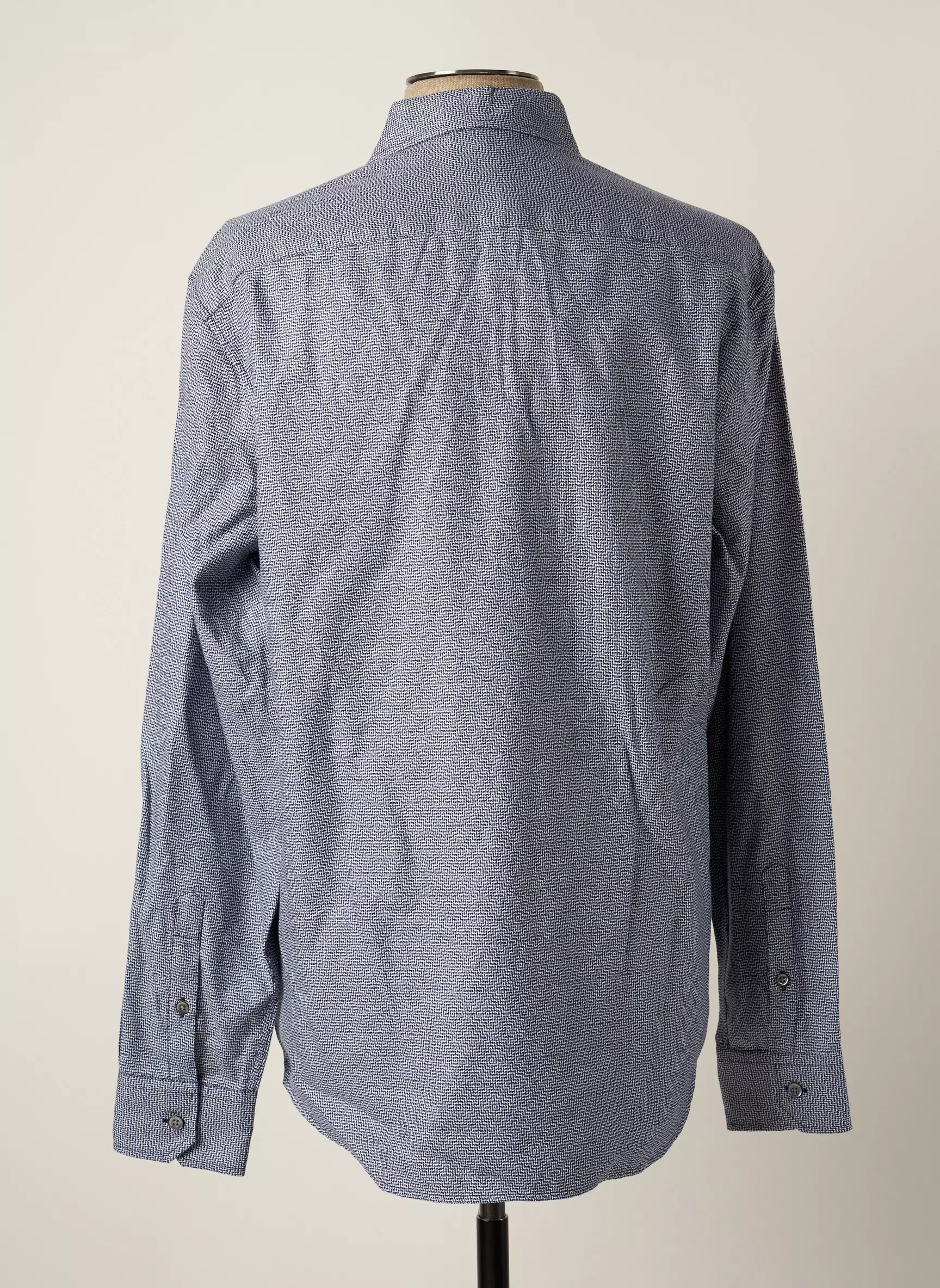 Emporio Armani Manches Longues Homme couleur bleu