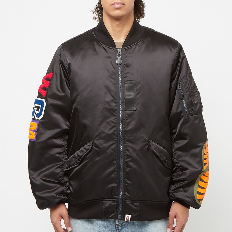 A Bathing Ape Shark MA-1 Black