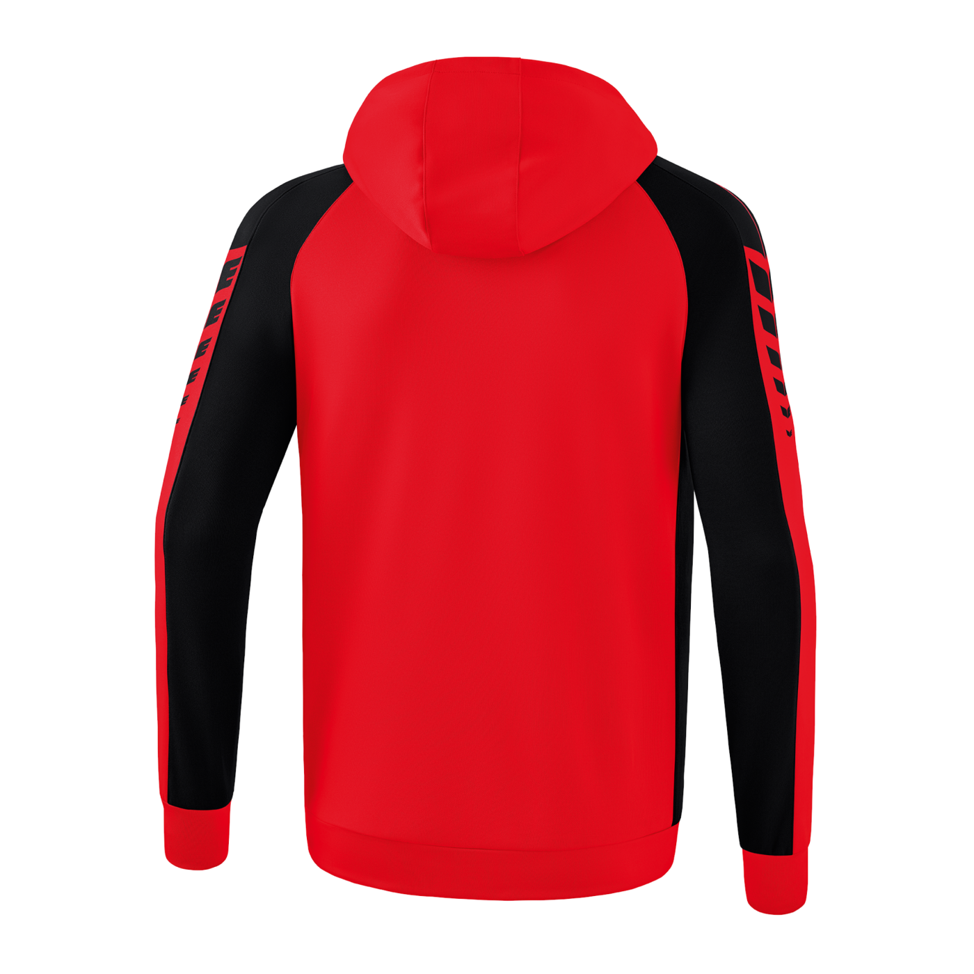Erima Six Wings Kapuzenjacke Rot Schwarz