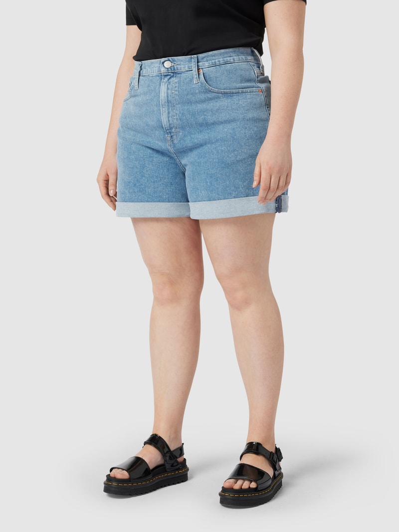 PLUS SIZE Jeansshorts mit Stretch-Anteil in jeans