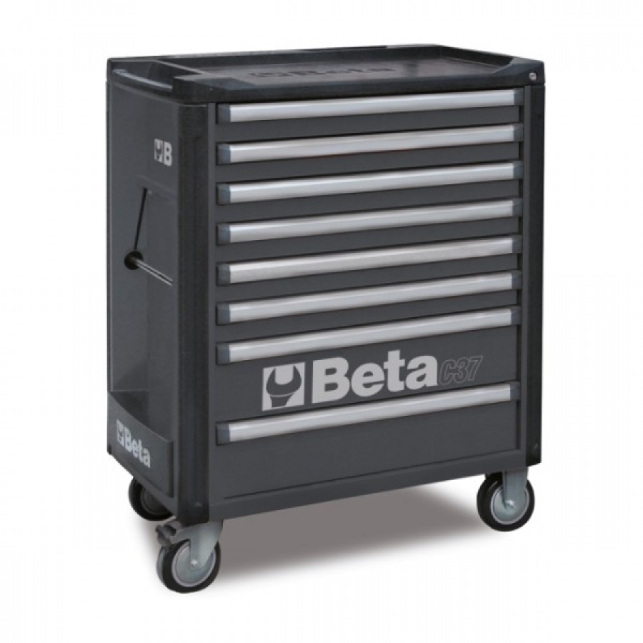 Beta 037000082 Voziček za orodje, antracitno siv, 8 predalov - 803x1004x482 mm