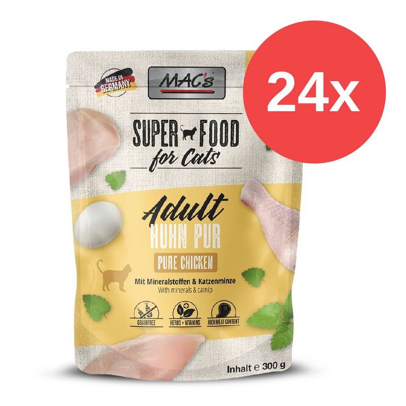 Sparpaket MAC´s Cat Pouch 24 x 300 g zu TOP-Preisen