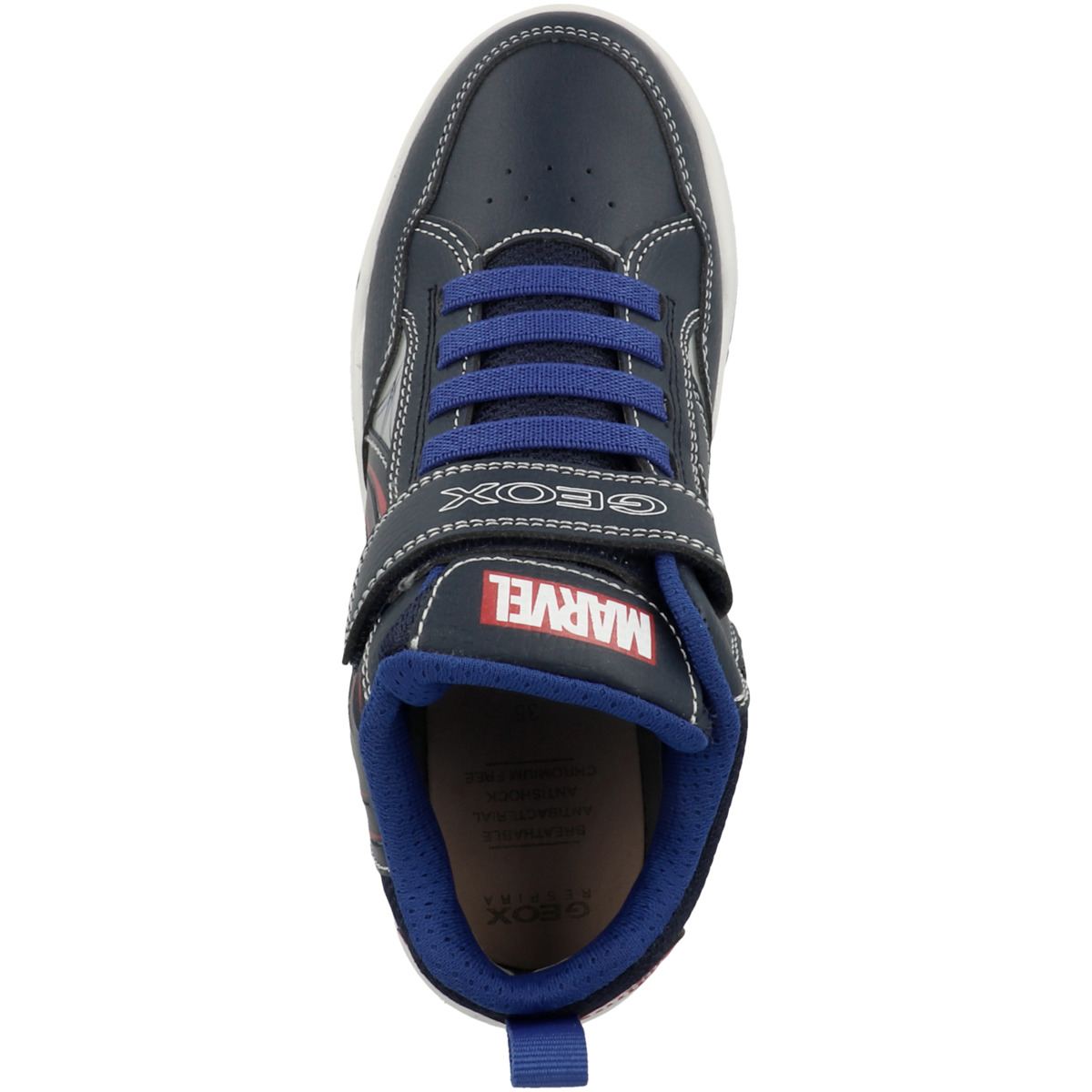 Geox J Perth B. C Sneaker mid blau
