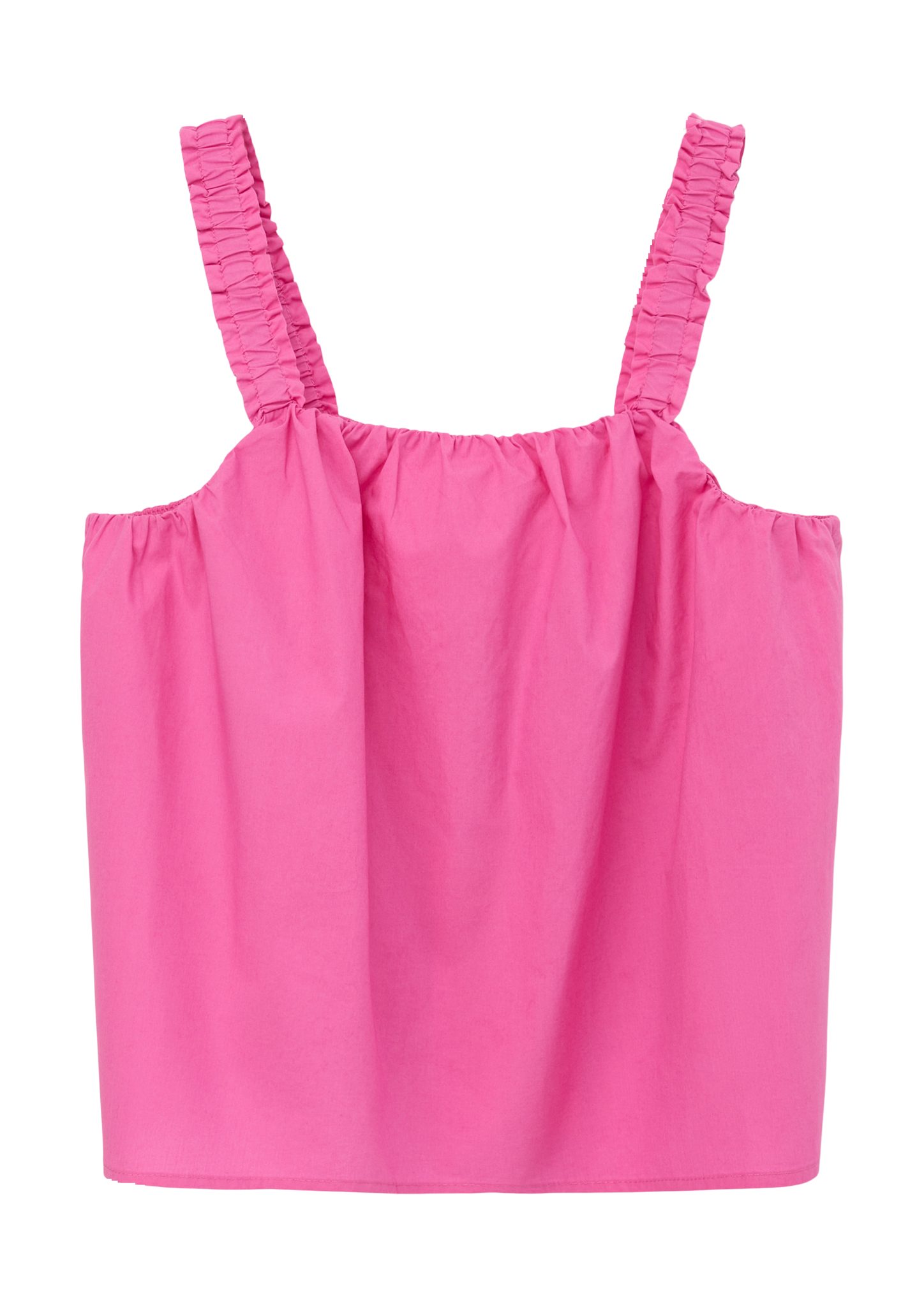 s.Oliver Blusentop Bluse aus Popeline Raffung