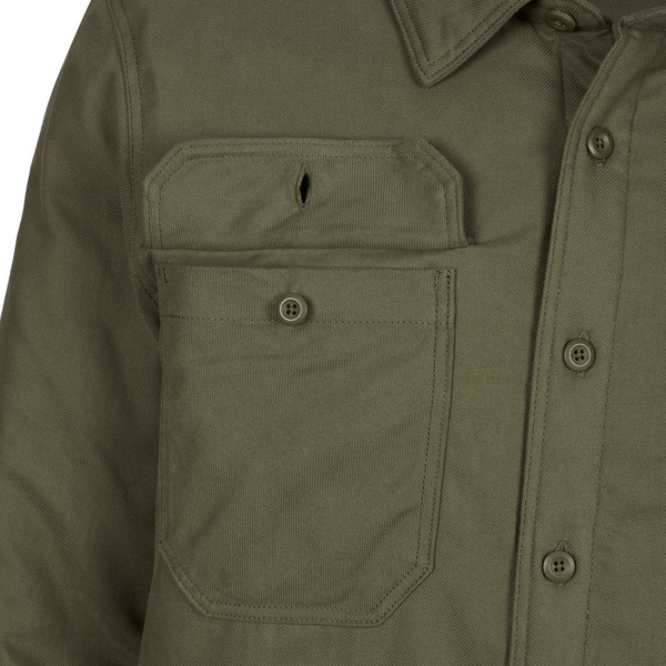 M' S INSULATED ORGANIC COTTON MW FJORD FLANNEL SHIRT Herren - Outdoor Hemd