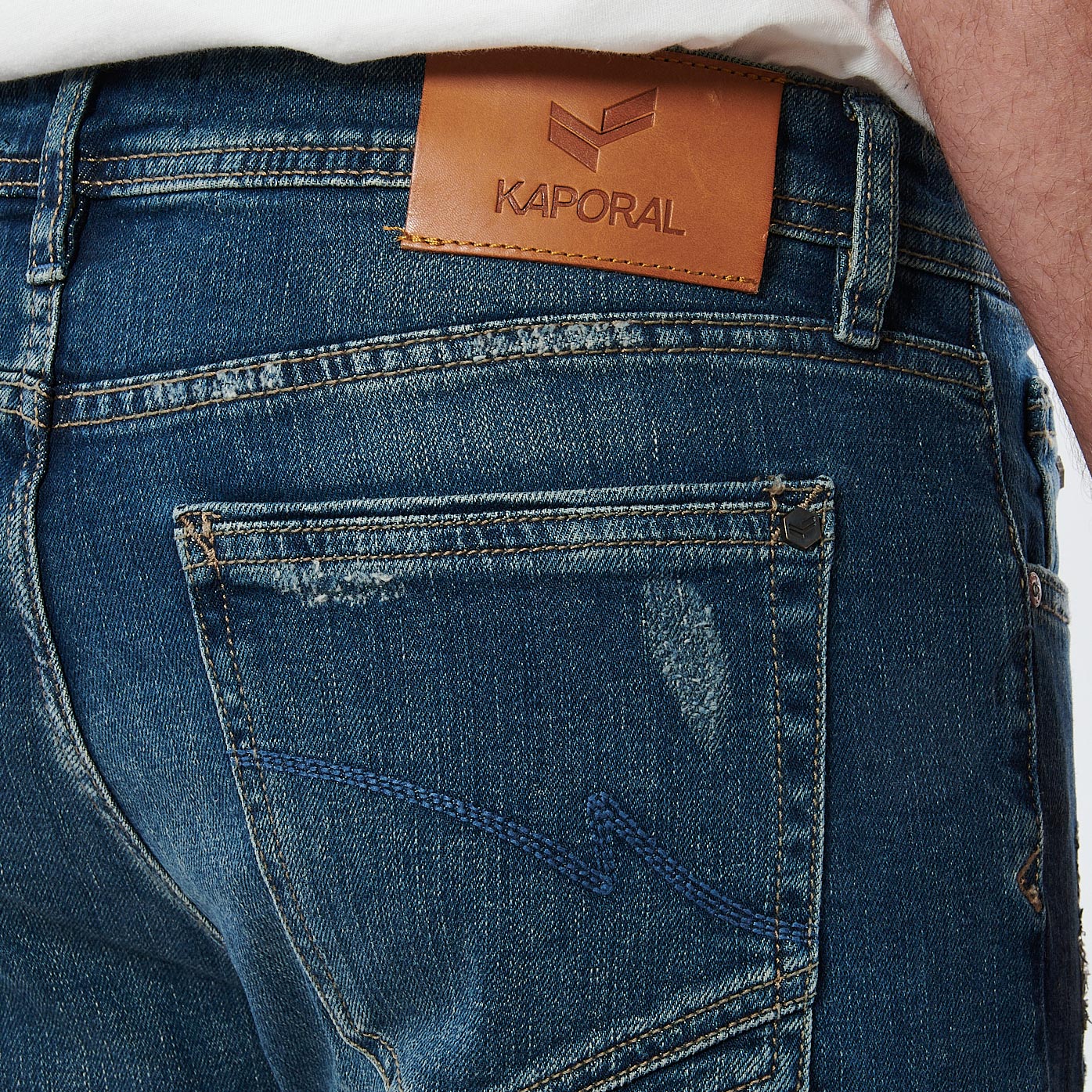 DARKO  Jean slim bleu homme