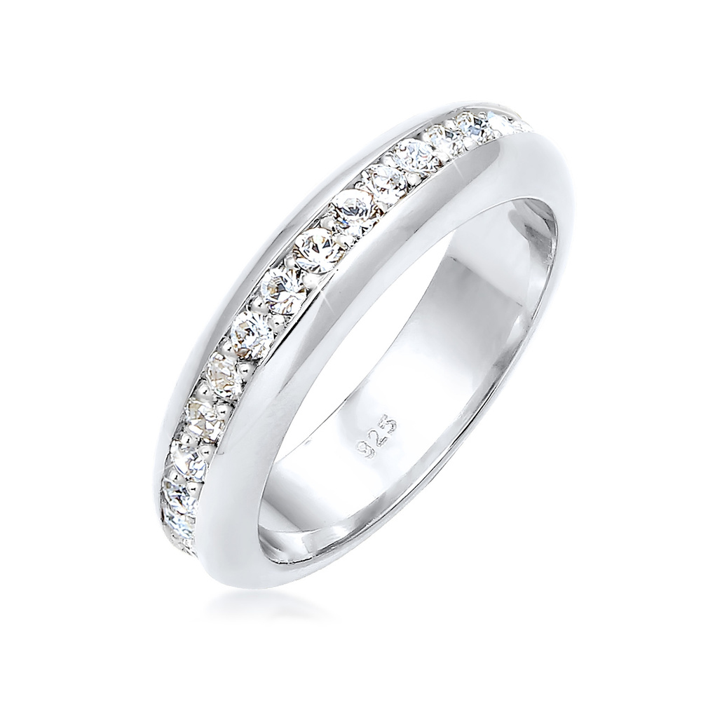 Elli PREMIUM Elli PREMIUM Bague Cristaux Bague Femme - (925/1000) Argent Bague