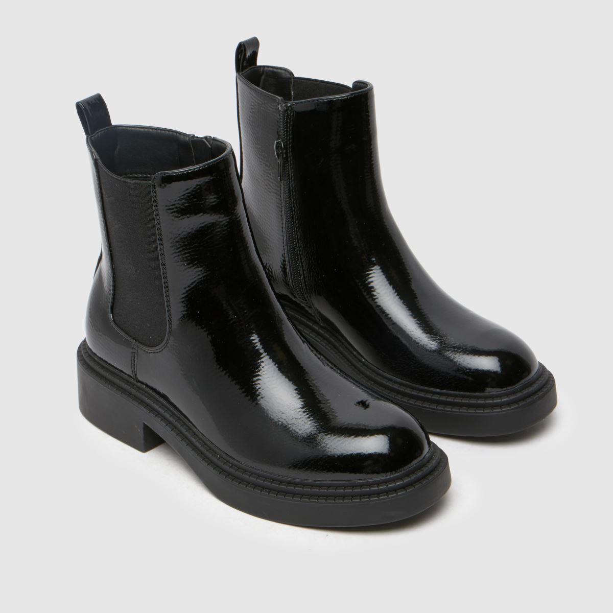 Schuh Wide Fit Colleen chelsea csizma fekete színben