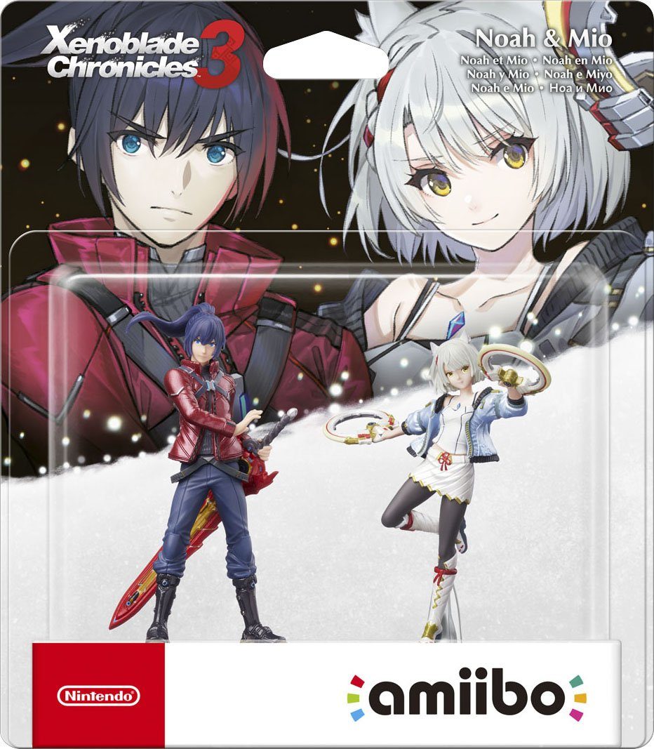 Nintendo Switch Spielfigur amiibo Noah & Mio - Xenoblade Chronicles