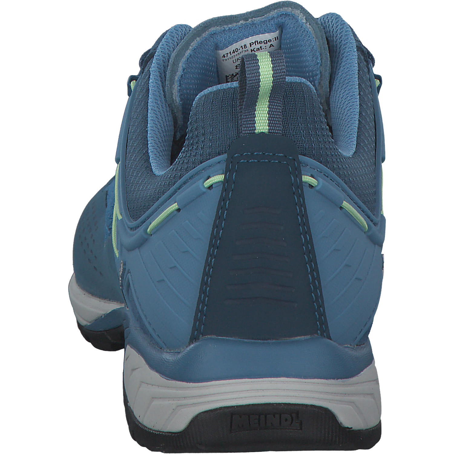 Meindl Top Trail Lady GTX 4714, Schnürschuhe, Damen, hellblau/gelb