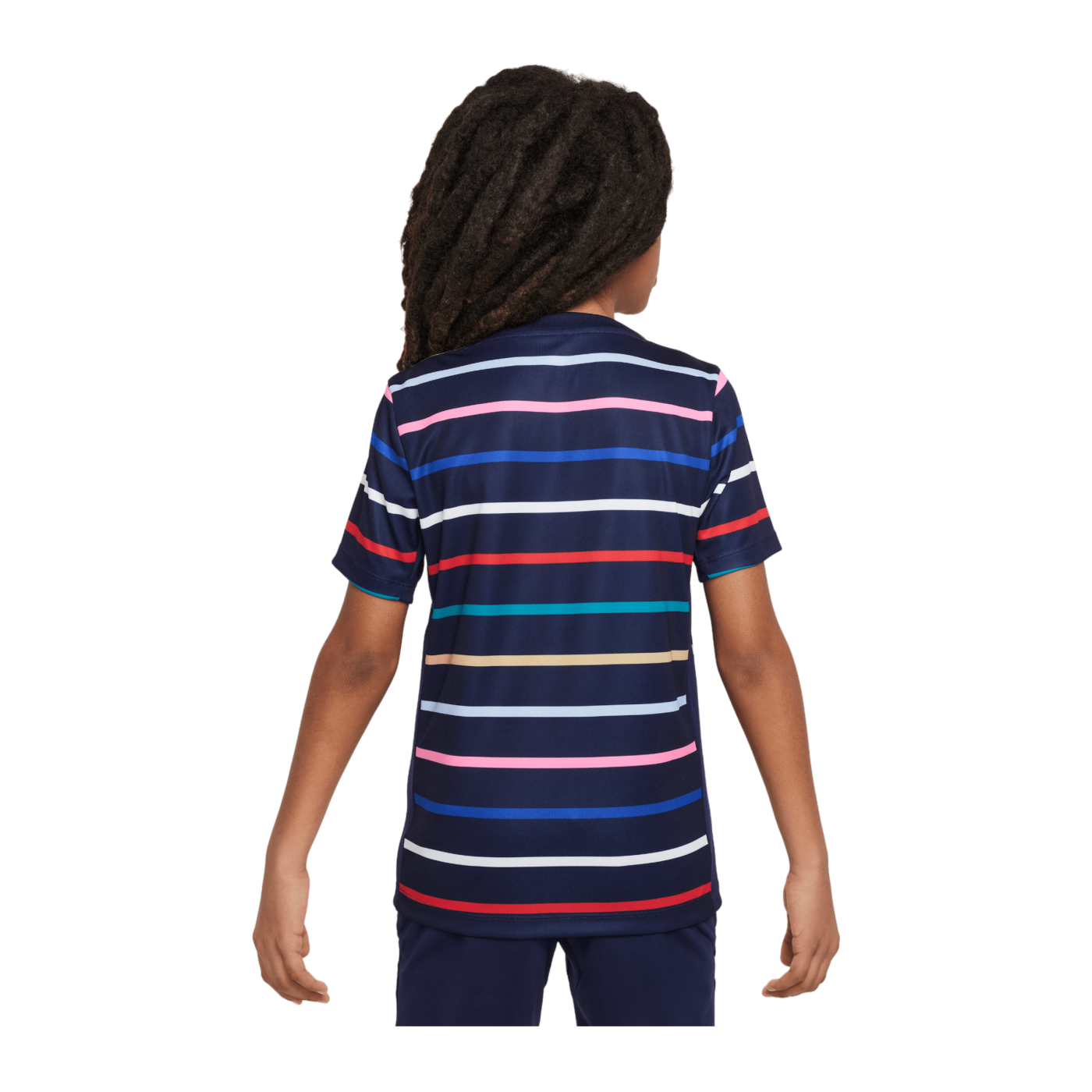 Nike Frankreich Prematch Shirt EM 2024 Kids Blau F499