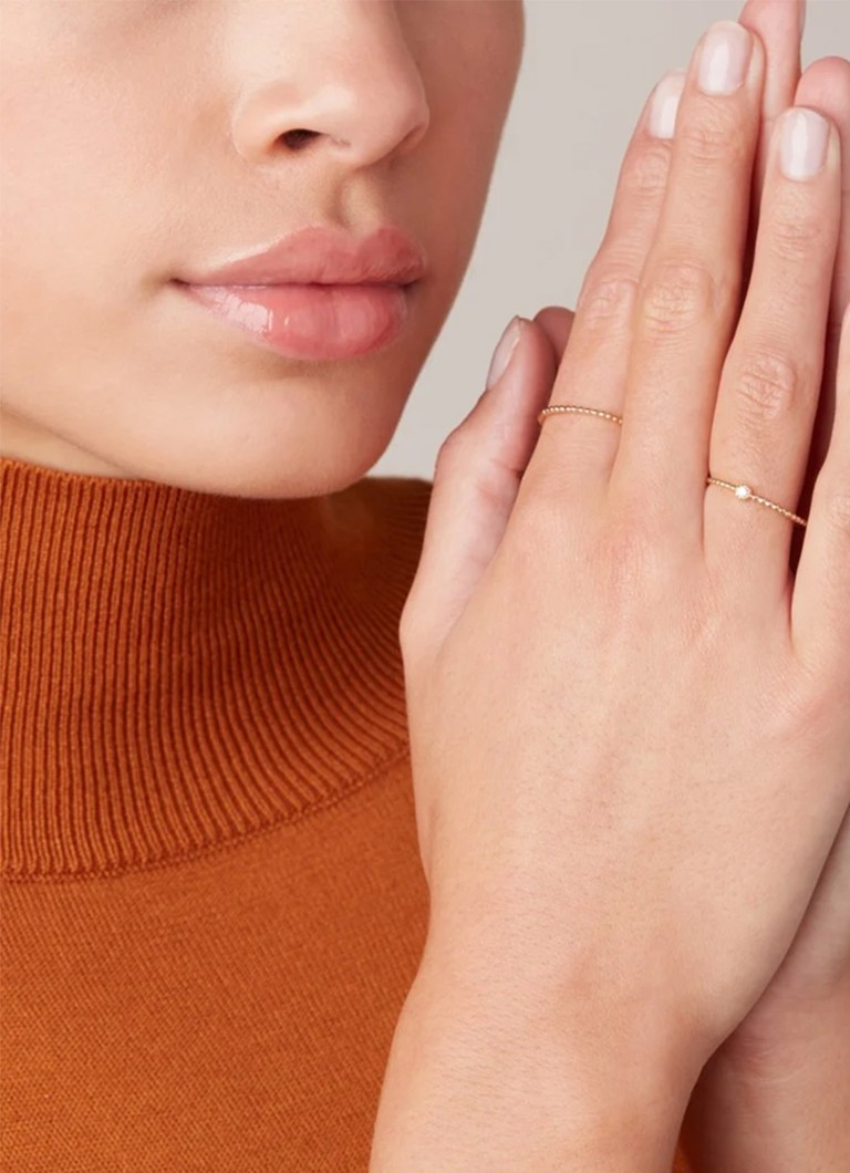Inel Joy din aur Amarillo cu vârf de diamant