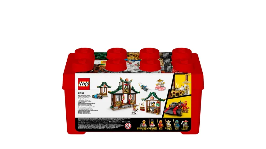 LEGO NINJAGO 71787 Kreative Ninja Steinebox, Konstruktionsspielzeug