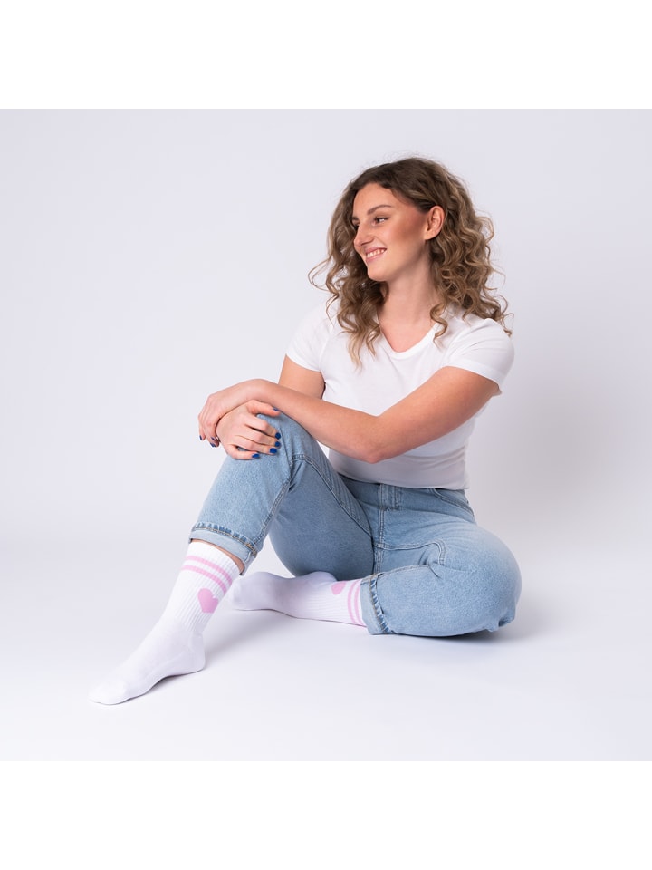 Occulto 3er Pack Herz Tennis Socken Venus in Grün/Pink/Blau günstig kaufen