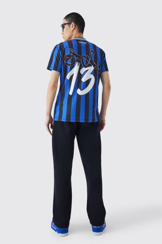 Gestreiftes Official Football-Hemd