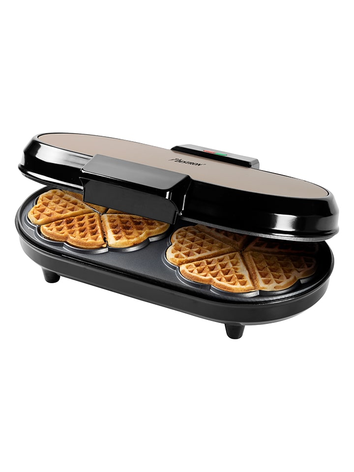 bESTRON Doppel-Waffeleisen 