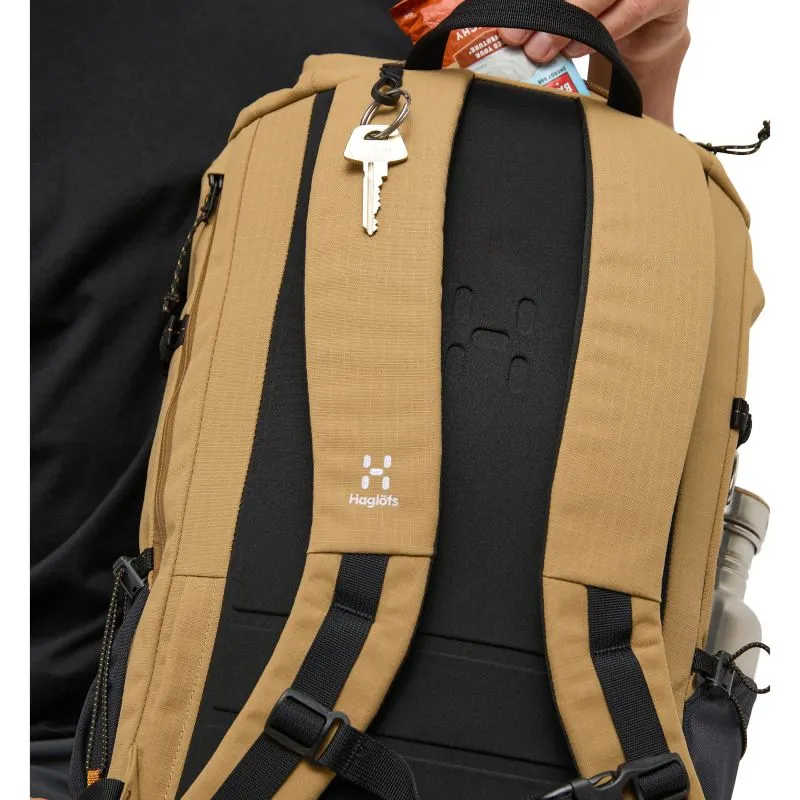 Haglöfs Rucksack Ardos Rolltop 22 - Cinnamon Brown\/True Black