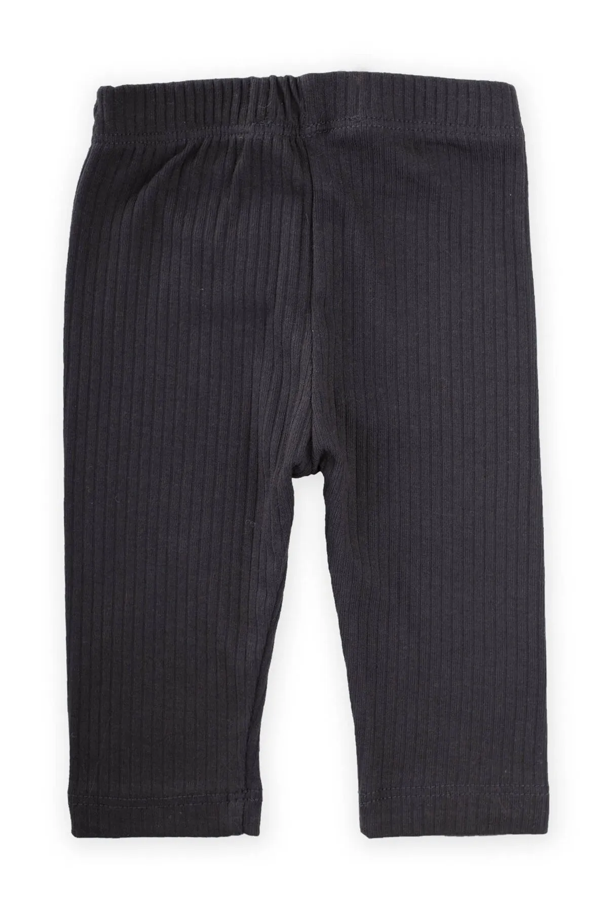 Cigit  Gerippte Leggings, 0–5 Jahre, Anthrazit