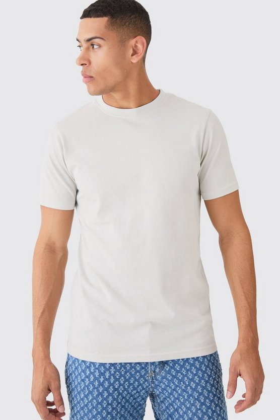 Slim-Fit Basic T-Shirt