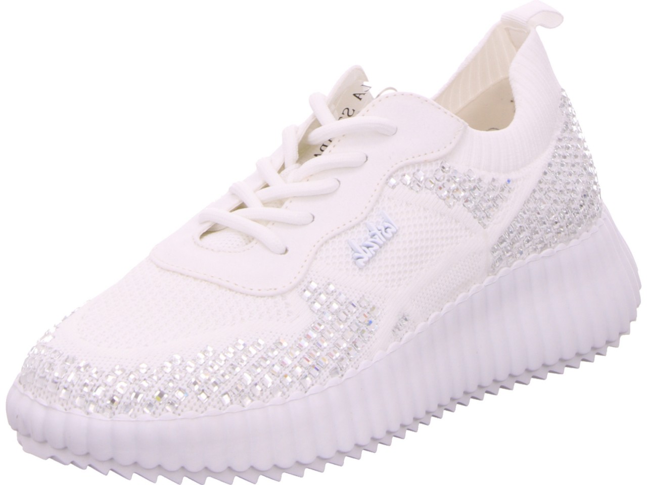 EDEL FASHION Freizeit Schnürer weiss
