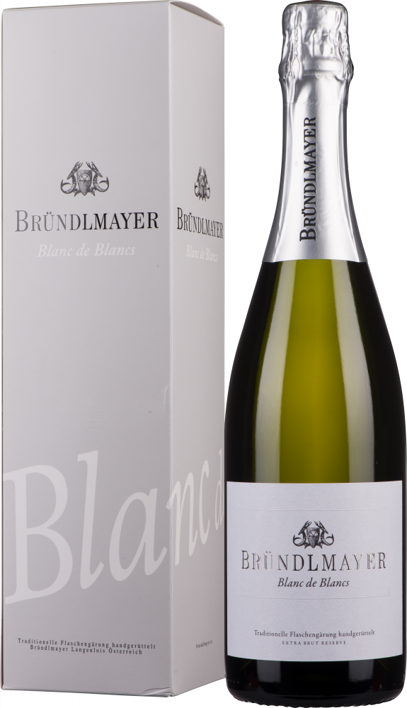Bründlmayer Sekt Reserve Extra Brut Blanc de Blancs im Geschenkkarton