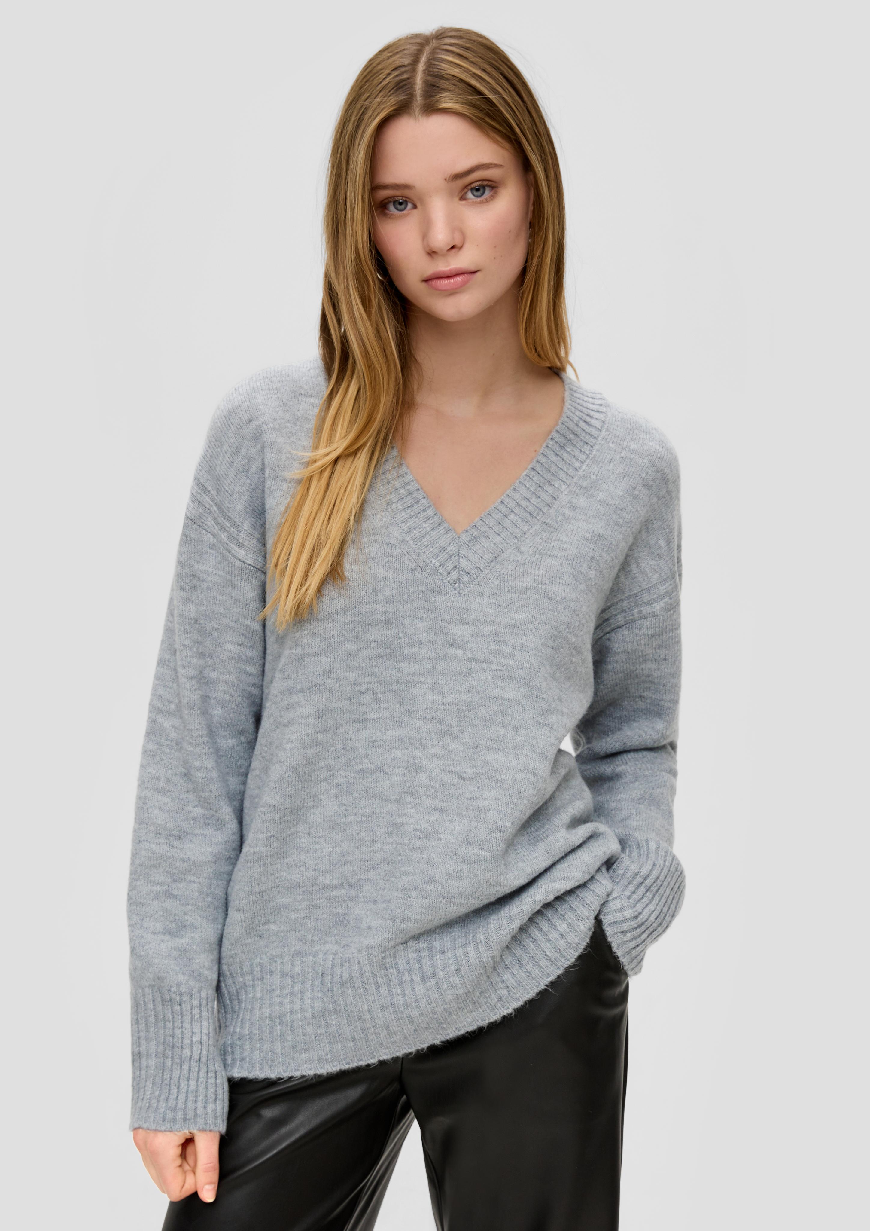 Strickpullover mit V-Ausschnitt  2151118-9400