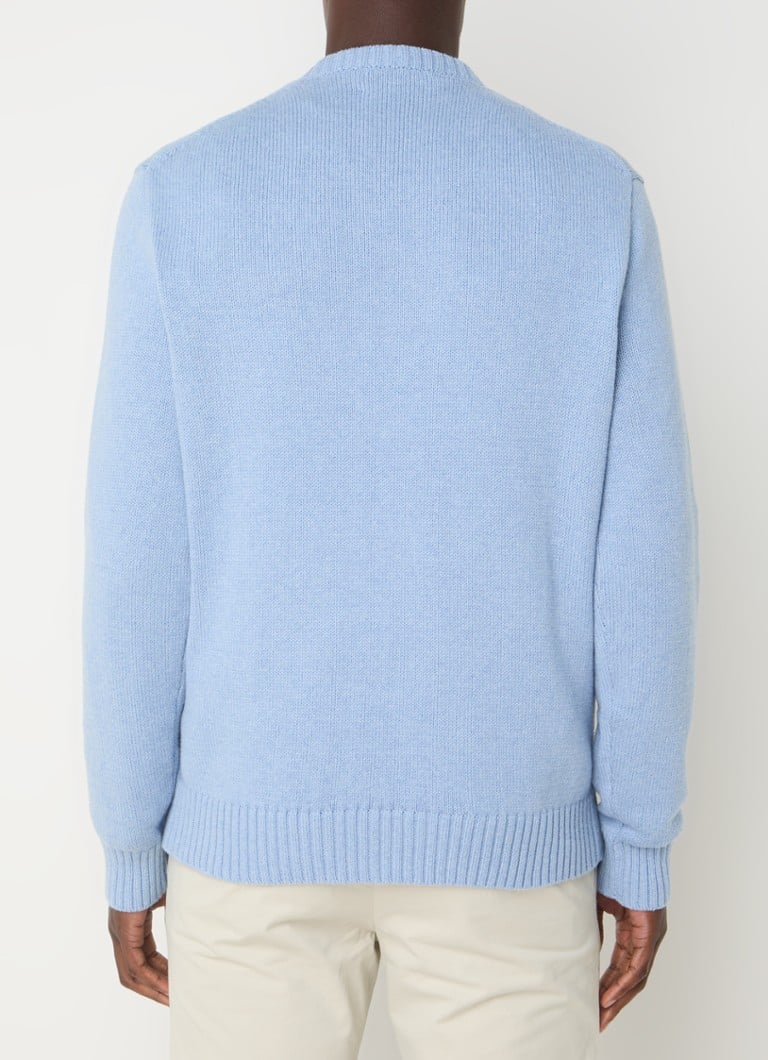Ralph Lauren Chunky knit pullover with embroidery