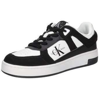 Calvin Klein Basket Cupsole Low Mix in schwarz