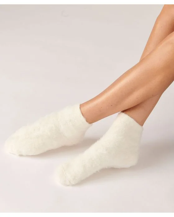 Mi-chaussettes de lit réversibles Thermolactyl.