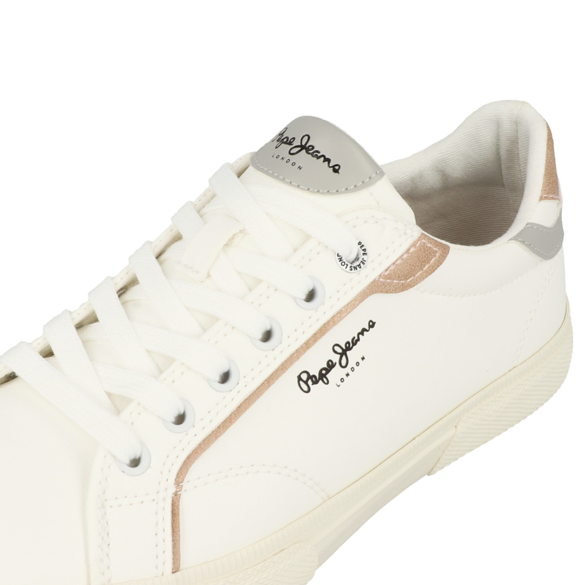 Pepe Jeans Kenton Mix Sneaker Low weiss