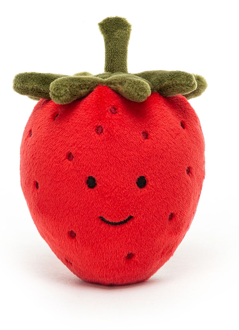 Jellycat Fabulous Fruit Plush Căpșună, 8 cm