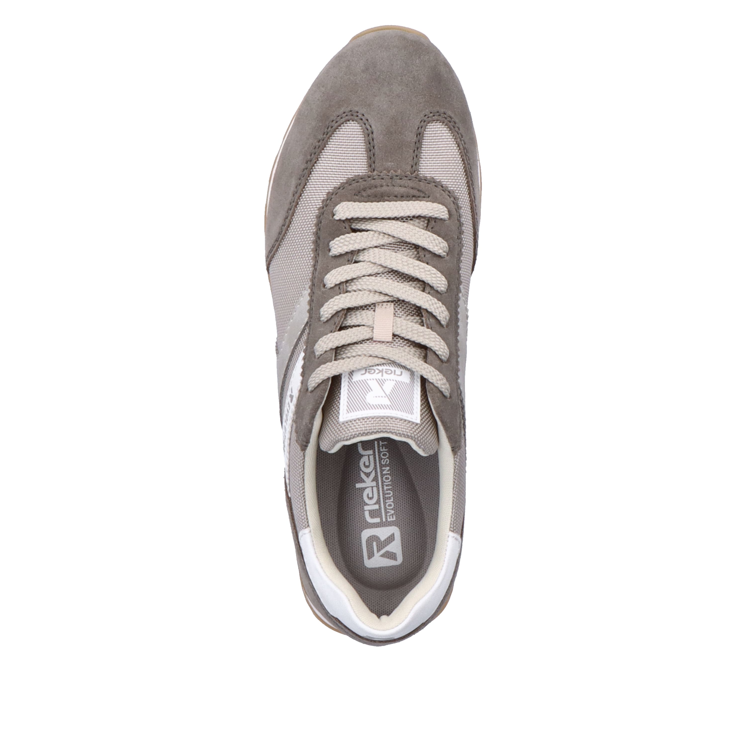 Rieker Herren Sneaker Low shadow-grey clay-beige