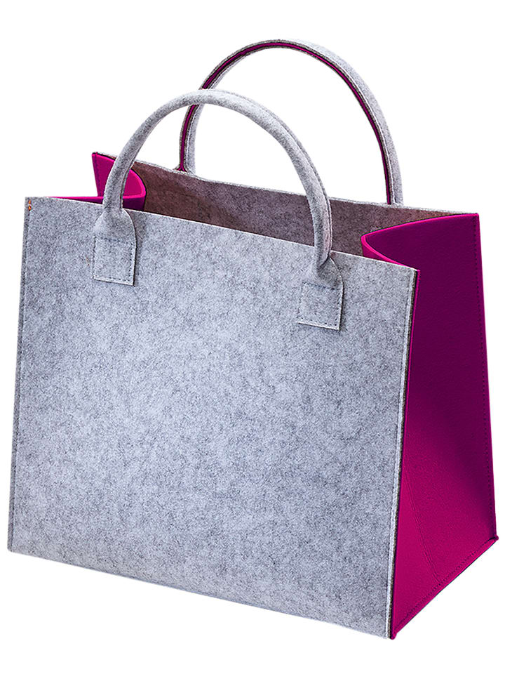 kobolo Einkaufstasche PINKFELTBAG in Grau günstig kaufen onesize