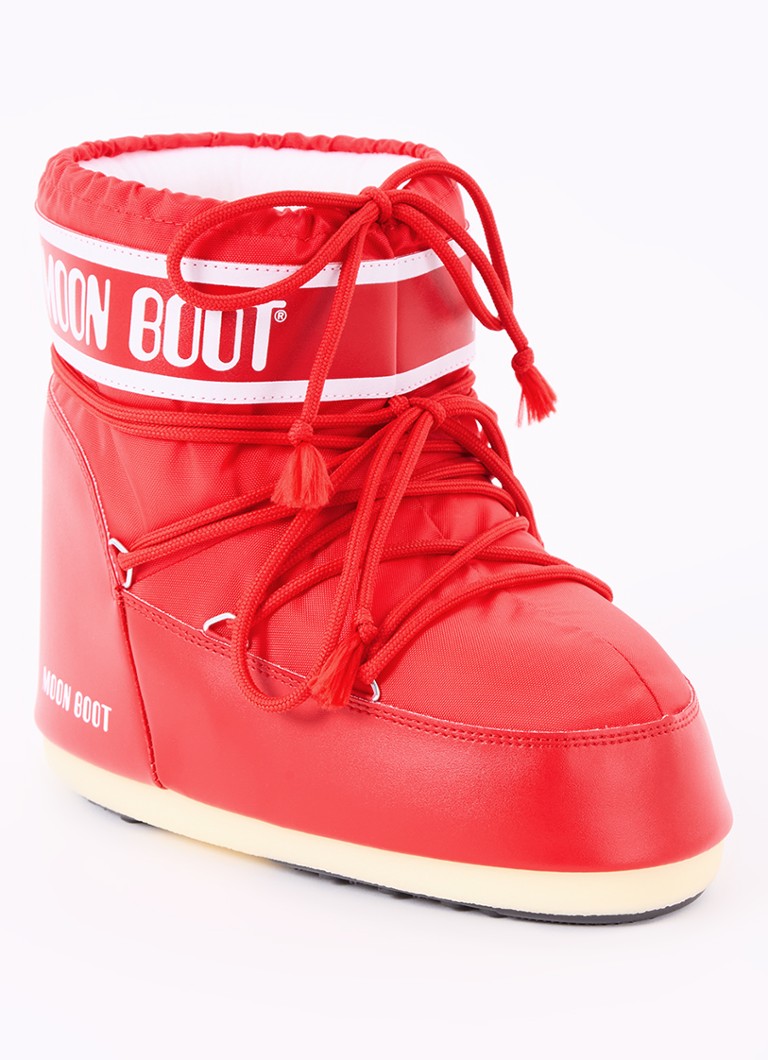 Botas de neve Moon Boot Icon de cano baixo com acabamento repelente à água