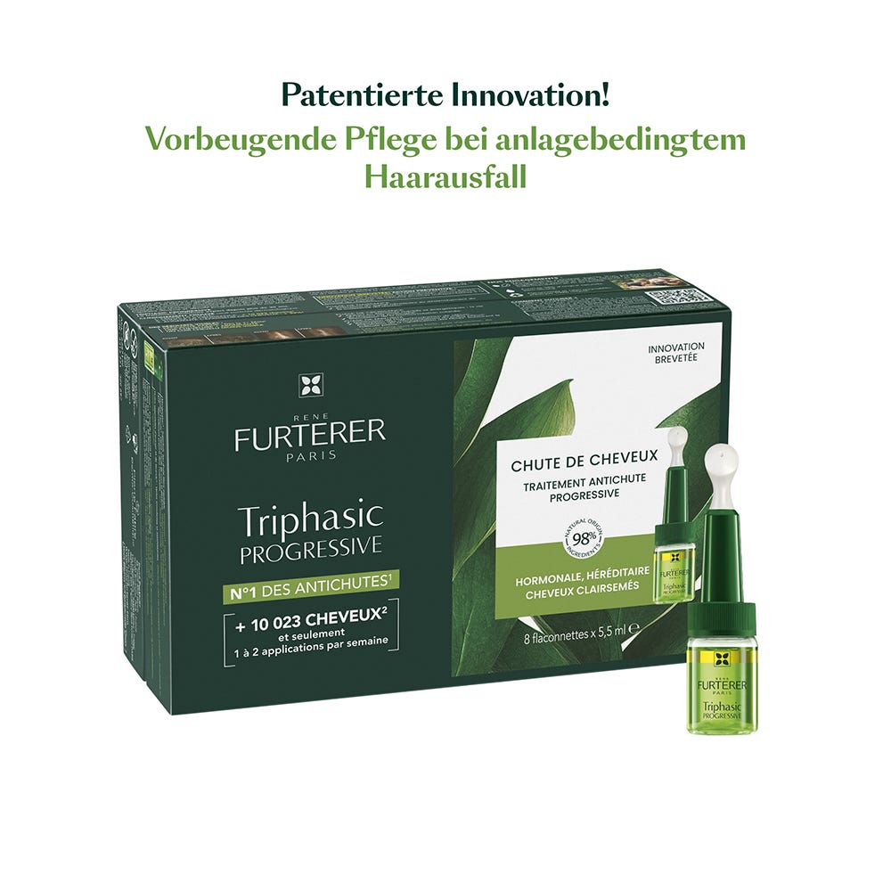 Rene Furterer Triphasic Progressive Ampullen-Kur 8x5,5 ml