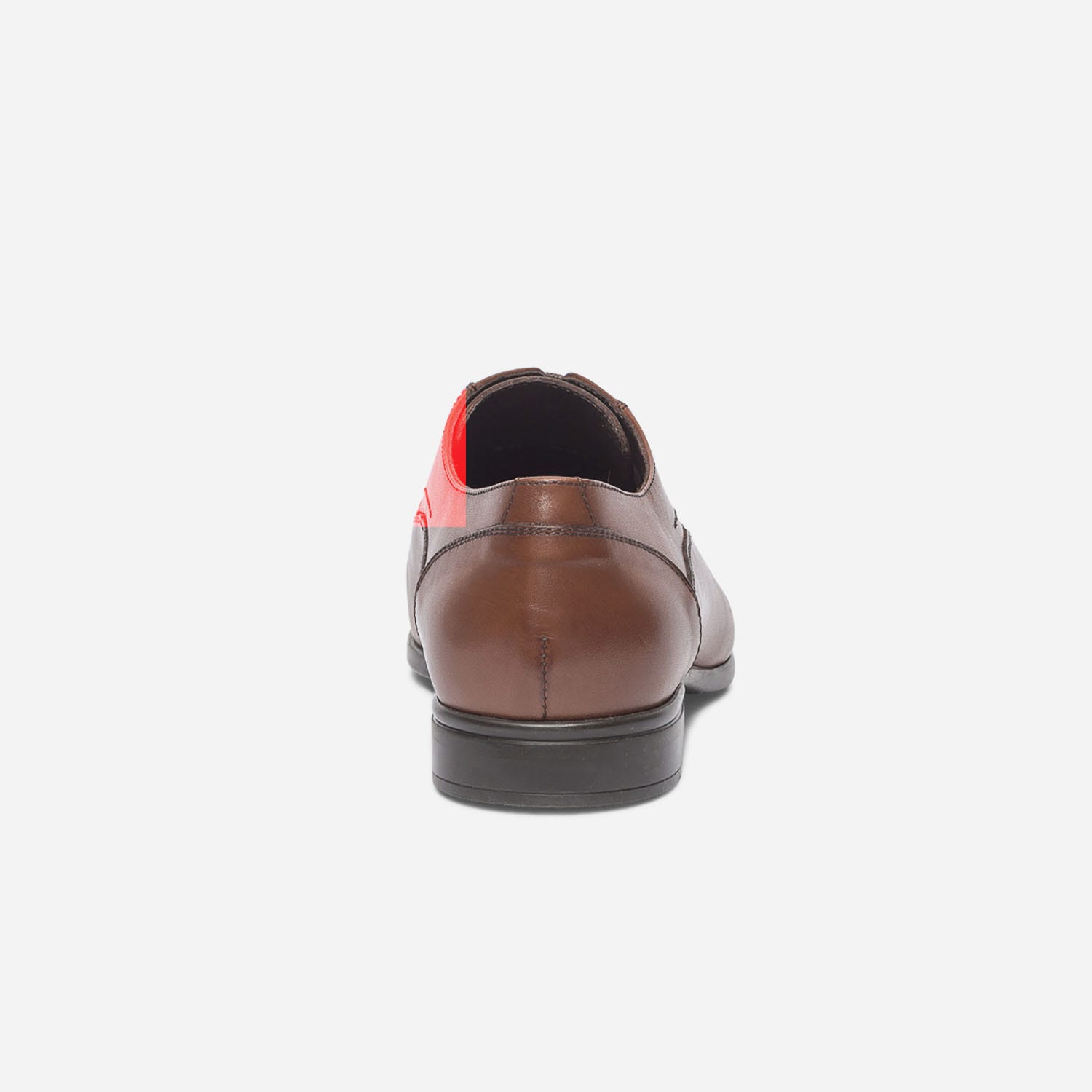 Richelieu cognac en cuir