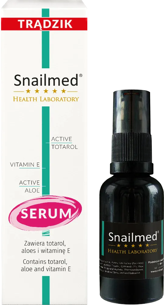 Snailmed serum protiv akni s Totarolom, aloe verom i uljem avokada